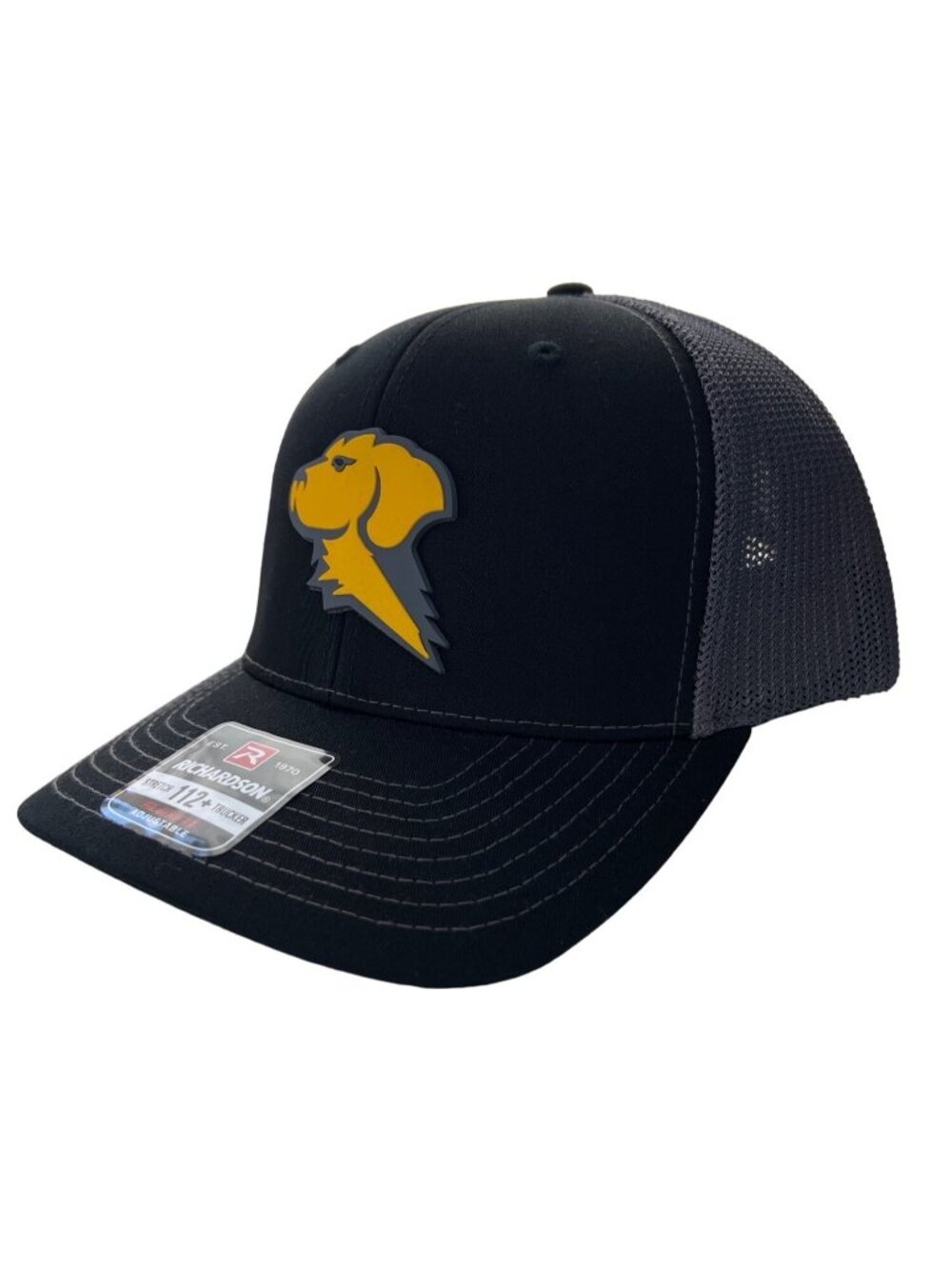 Richardson Trucker Hat One Size Stretch 112 Flexfit Adjustable Snapback Dog NEW